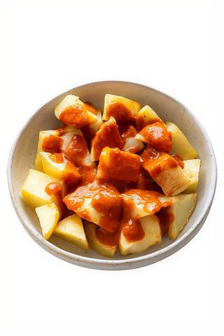 Tapa de patatas bravas