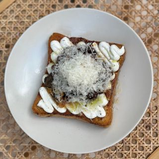French toast de setas y trufa