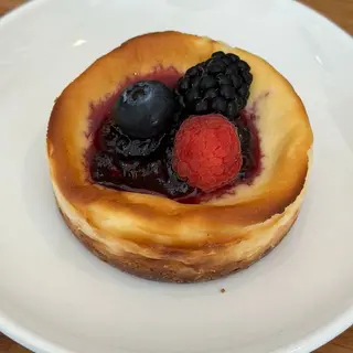 Tarta de queso y frutos rojos