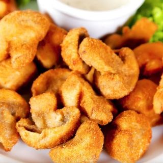 Champiñones empanados 