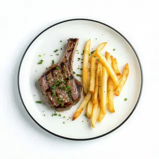 Chuletas de cerdo (ración)
