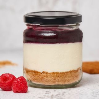 Cremoso de Queso de Frutos Rojos