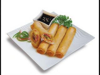 Menu spring roll