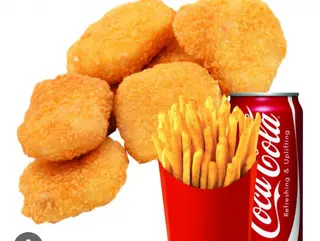 Menu nuggetts de pollo