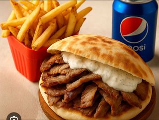 Menu kebab solo carne