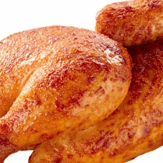Pollo asado medio