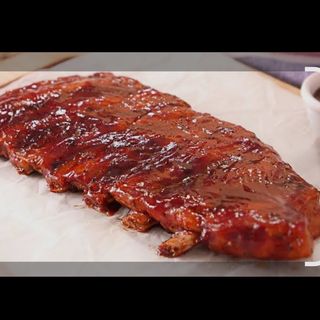 Costillas cerdo barbacoa