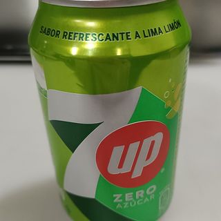 7up zero azúcar lata 330ml