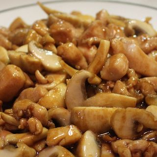 pollo con champinones