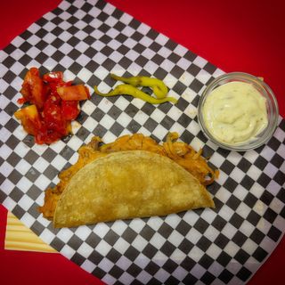 Taco de torreznos
