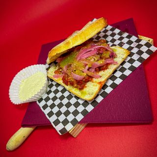 Torta Grande Papa y Chorizo