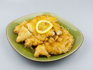 14. Pollo limón