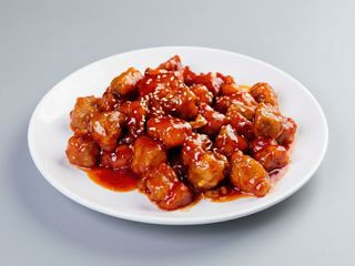 130B. Costillas de cerdo agridulce