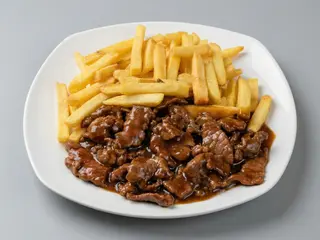 108D. Ternera con patatas fritas