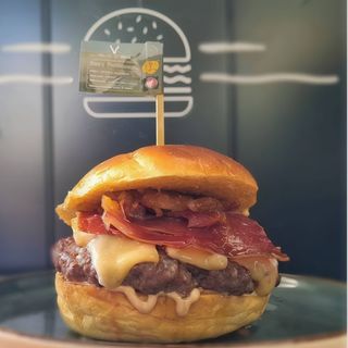 Burger de cordero lechal