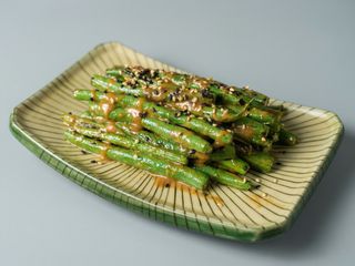 Crunchy Sesame Greens