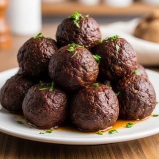 Albóndigas De Cochino Negro