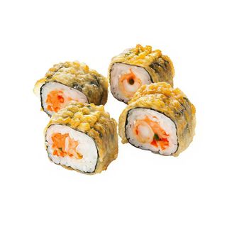 Maki de salmón en tempura (8 uds.)