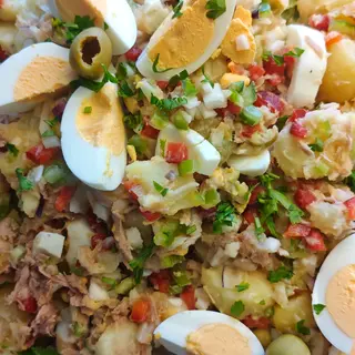 Patatas aliñadas