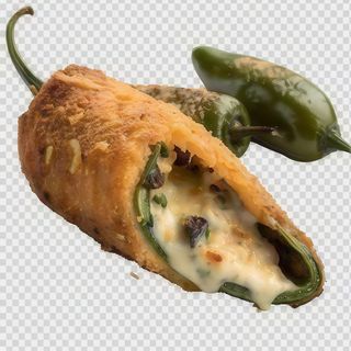 Jalapeños con queso crema - 6pz