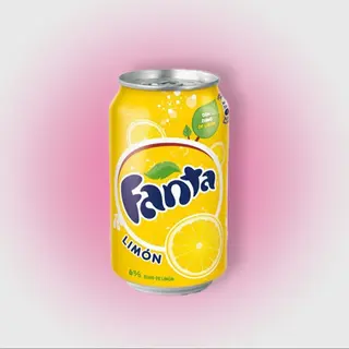 Fanta Limón lata 330ml.