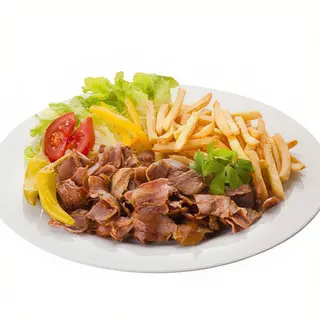 Combo plato kebab + pan + bebida