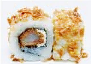 Tamanegi de langostino roll (8 uds.)