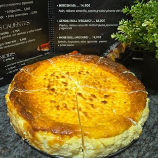 Tarta de Queso Casera