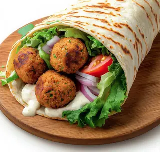 Durum De Falafel (Vegetariano)