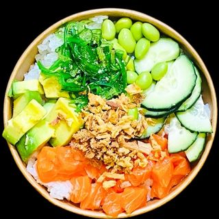Salmón poke(M)