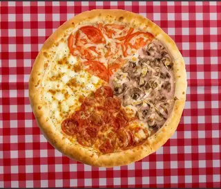 Pizza quatro stagioni (33 cm.)