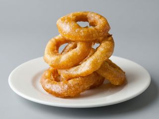 Ración de aros de cebolla (10 uds.)