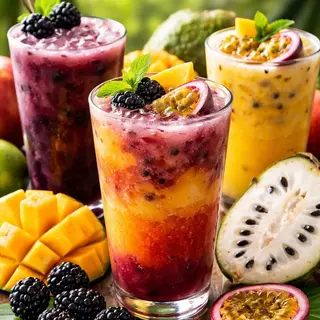 Merengada de mango