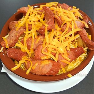 salchipapas
