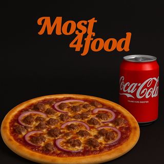 PIZZA BARBACOA + BEBIDA