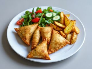 Menú Plato Samosa