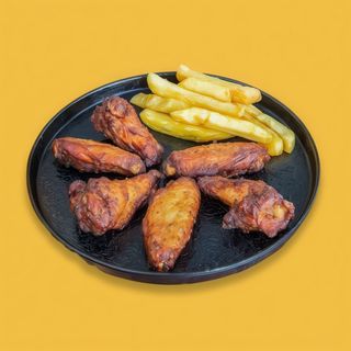 Alitas de pollo 6 uds.)