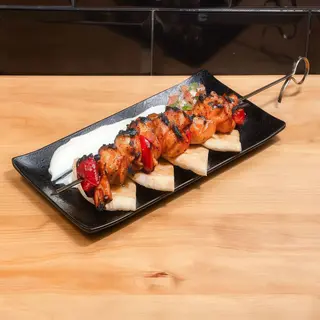 Brocheta de souvlaki
