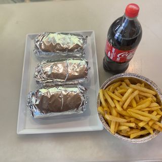 Menú Familiar kebab almoraima