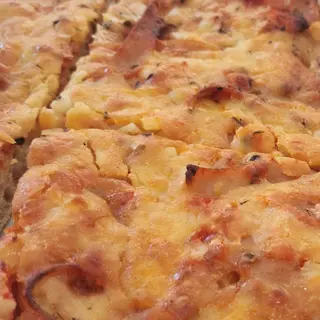 PIZZA PORCION JAMON YORK Y QUESO