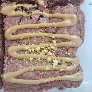 Brownie de pistacho