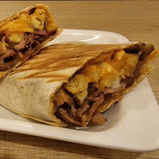 Taco de tiras de pollo