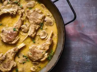 Lamb & mushroom