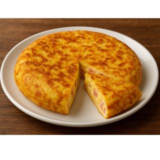 tortilla de jamón y queso