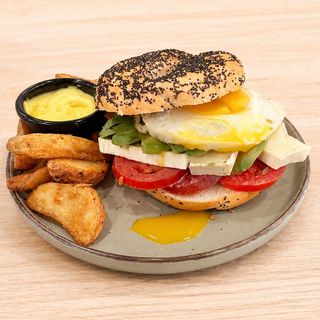 Bagel Avocado
