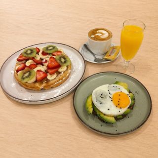 Menú Waffle