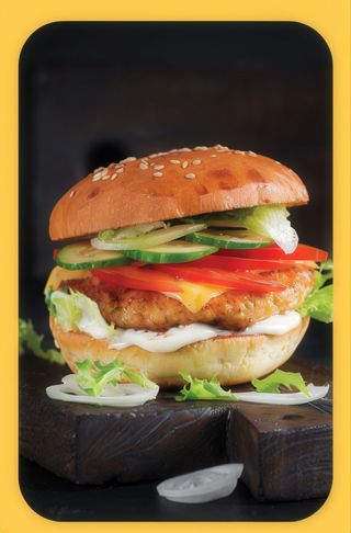 Hamburguesa de pollo