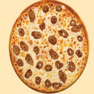 Seekh kebab pizza