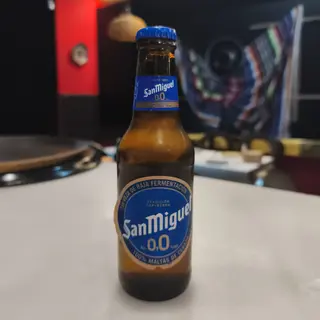 Cerveza Mahou 0.0 Tostada Botella 25 cl.