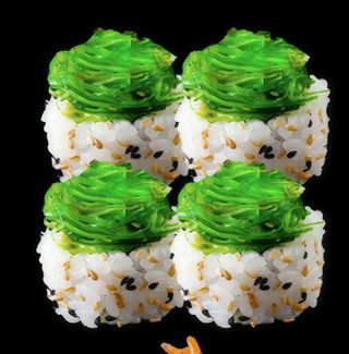 Wakame Roll De Salmón (10 Pzs.)